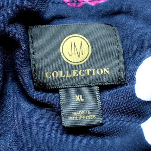 Gorgeous JM Collection Floral Tunic Size XL - Picture 9 of 12